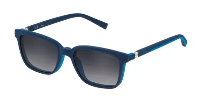Sting Usj722 With Clip-on Men's Glasses, Blue, Size 49