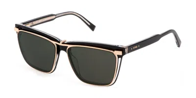 Sting Ust453 With Clip-on Men's Glasses, Clear, Size 54