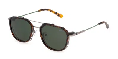 Sting Ust475 With Clip-on K54p Men's Glasses Silver Size 53 - Free Lenses - Blue Light Block Available