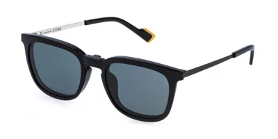 Sting Ust546 With Clip-on 700p Men's Glasses Black Size 53 - Free Lenses - Blue Light Block Available