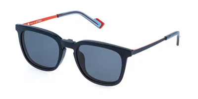 Sting Ust546 With Clip-on D82p Occhiali Da Vista Blu Per Uomo (solo Montatura)