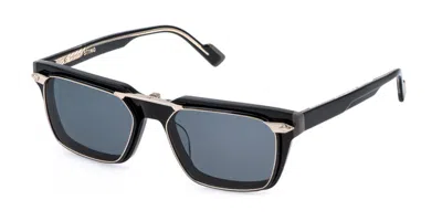 Sting Ust547 With Clip-on 700p Occhiali Da Vista Neri Per Uomo (solo Montatura) In Black