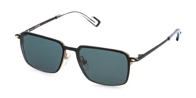 Sting Ust566 With Clip-on 0305 Men's Glasses Gold Size 55 - Free Lenses - Blue Light Block Available