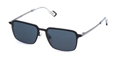 Sting Ust566 With Clip-on 0653 Men's Glasses Silver Size 55 - Free Lenses - Blue Light Block Available