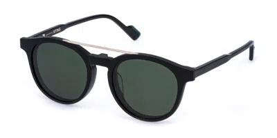 Sting Ust569 With Clip-on 703p Men's Glasses Black Size 50 - Free Lenses - Blue Light Block Available