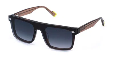 Sting Ust575 With Clip-on 0790 Men's Glasses Tortoiseshell Size 53 - Free Lenses - Blue Light Block Availa