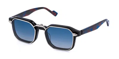 Sting Ust576 With Clip-on 700p Occhiali Da Vista Neri Per Uomo (solo Montatura) In Black