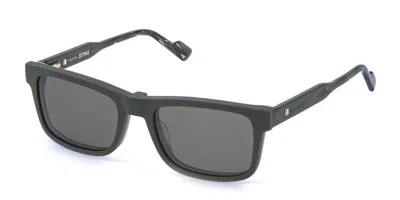 Sting Ust587 With Clip-on 9hfp Men's Glasses Green Size 54 - Free Lenses - Blue Light Block Available In Black