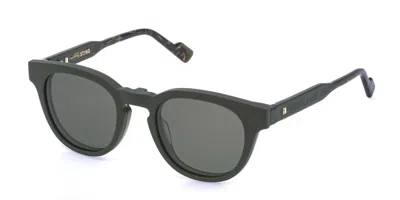 Sting Ust588 With Clip-on 9hfz Men's Glasses Green Size 49 - Free Lenses - Blue Light Block Available In Black