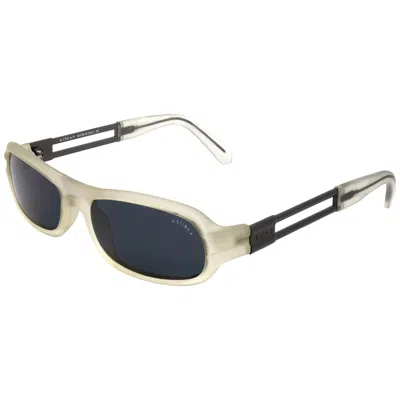 Pre-owned Sting Vintage Sunglasses, Made In Italy. Narrow Rectangular Sunglasses 80s In Black