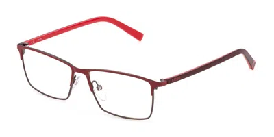 Sting Vsj421 0597 Men's Glasses Red Size 50 - Free Lenses - Blue Light Block Available