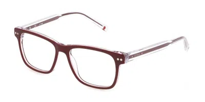 Sting Vsj701 06rz Men's Glasses Red Size 48 - Free Lenses - Blue Light Block Available