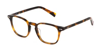Sting Vsj712 778y Men's Glasses Tortoiseshell Size 46 - Free Lenses - Blue Light Block Available In Brown