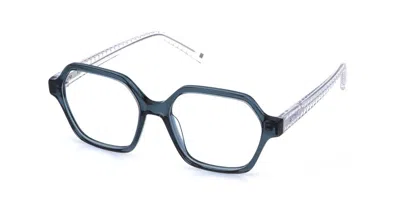 Sting Vsj756 0u11 Men's Glasses Blue Size 50 - Free Lenses - Blue Light Block Available