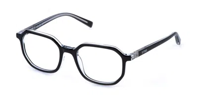Sting Vsj758 0888 Men's Glasses Black Size 48 - Free Lenses - Blue Light Block Available