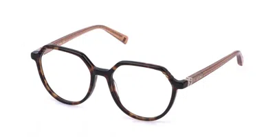 Sting Vsj761 Men's Glasses, Tortoiseshell, Size 49 In Brown