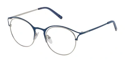 Sting Vst112 0514 Women's Glasses Silver Size 49 - Free Lenses - Blue Light Block Available