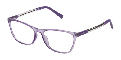 Sting Vst114 0ll1 Men's Glasses Clear Size 53 - Free Lenses - Blue Light Block Available In Transparent