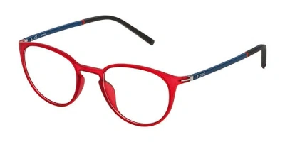 Sting Vst116 768m Men's Glasses Clear Size 48 - Free Lenses - Blue Light Block Available In Transparent