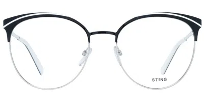 Sting Vst300 0sg4 Occhiali Da Vista Neri Per Uomo (solo Montatura) In Black