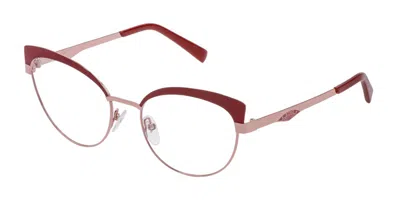 Sting Vst347 0l44 Men's Glasses Red Size 53 - Free Lenses - Blue Light Block Available