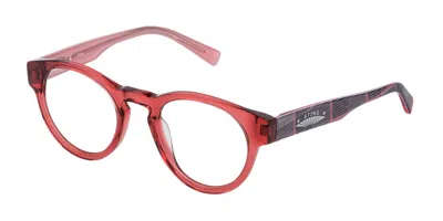 Sting Vst348 Fashionista 1 0vc2 Men's Glasses Red Size 47 - Free Lenses - Blue Light Block Available