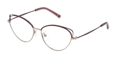 Sting Vst369 0e59 Men's Glasses Brown Size 56 - Free Lenses - Blue Light Block Available
