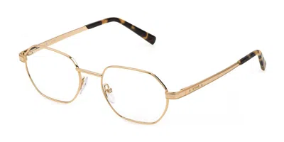 Sting Vst372 0300 Men's Glasses Gold Size 50 - Free Lenses - Blue Light Block Available