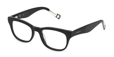 Sting Vst376 0700 Occhiali Da Vista Neri Per Uomo (solo Montatura) In Black