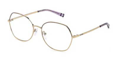 Sting Vst392 0492 Men's Glasses Gold Size 57 - Free Lenses - Blue Light Block Available