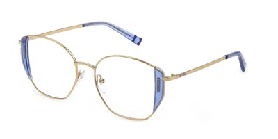 Sting Vst396 0594 Men's Glasses Blue Size 51 - Free Lenses - Blue Light Block Available