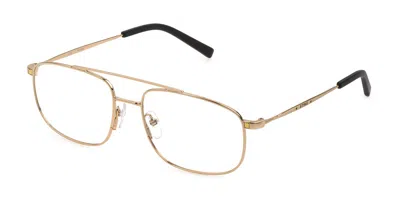 Sting Vst398 0300 Men's Glasses Gold Size 56 - Free Lenses - Blue Light Block Available