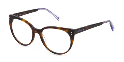 Sting Vst407 09jc Men's Glasses Tortoiseshell Size 51 - Free Lenses - Blue Light Block Available In Brown