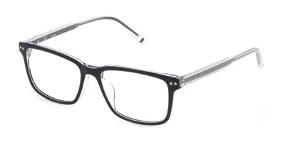 Sting Vst426 0w34 Men's Glasses Black Size 54 - Free Lenses - Blue Light Block Available