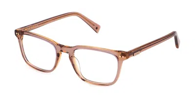 Sting Vst470 06zx Men's Glasses Brown Size 52 - Free Lenses - Blue Light Block Available