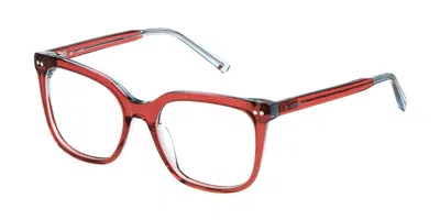 Sting Vst489 09c2 Men's Glasses Red Size 51 - Free Lenses - Blue Light Block Available