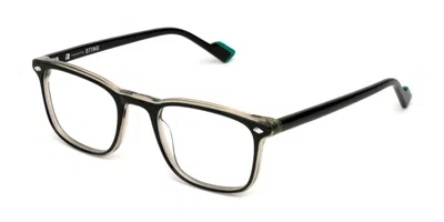 Sting Vst524l Men's Glasses, Black, Size 50