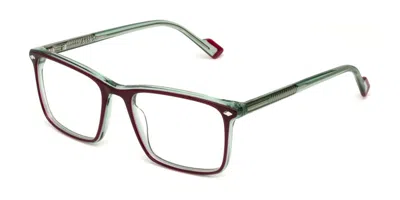 Sting Vst525 Men's Glasses, Burgundy, Size 55