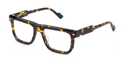 Sting Vst527 Men's Glasses, Tortoiseshell, Size 53 In Brown