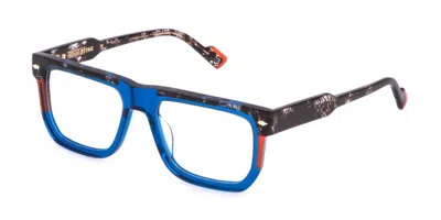 Sting Vst527v 0agq Occhiali Da Vista Blu Per Uomo (solo Montatura)