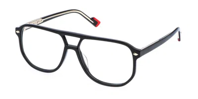 Sting Vst544 0700 Occhiali Da Vista Neri Per Uomo (solo Montatura) In Shiny Black