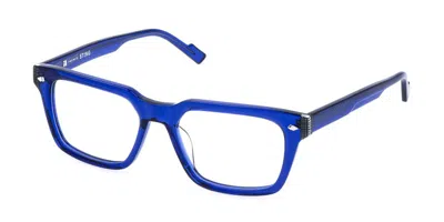 Sting Vst547 0u11 Occhiali Da Vista Blu Per Uomo (solo Montatura) In Blue