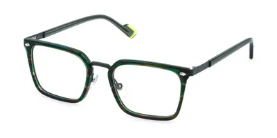 Sting Vst549 0i76 Occhiali Da Vista Verdi Per Uomo (solo Montatura)