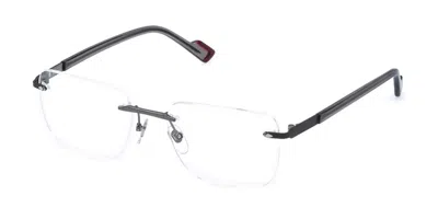 Sting Vst552 0509 Occhiali Da Vista Argentati Per Uomo (solo Montatura)