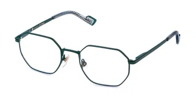 Sting Vst565 0srl Men's Glasses Green Size 53 - Free Lenses - Blue Light Block Available In Matte Military Green