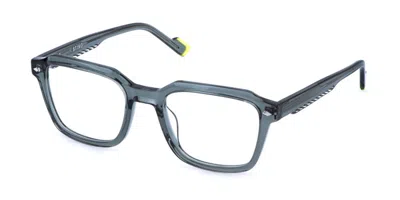 Sting Vst570 0v51 Occhiali Da Vista Verdi Per Uomo (solo Montatura) In Gray