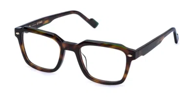 Sting Vst570v 0790 Men's Glasses Tortoiseshell Size 51 - Free Lenses - Blue Light Block Available In Shiny Dark Brown Tortoise
