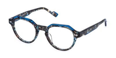 Sting Vst571v 09uv Men's Glasses Tortoiseshell Size 49 - Free Lenses - Blue Light Block Available In Blue Brown Tortoise