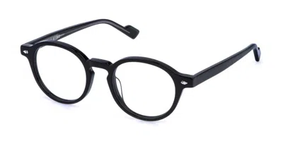 Sting Vst572 0700 Men's Glasses Black Size 48 - Free Lenses - Blue Light Block Available In Shiny Black