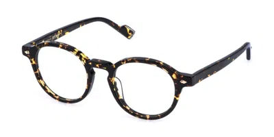 Sting Vst572 09bc Men's Glasses Tortoiseshell Size 48 - Free Lenses - Blue Light Block Available In Yellow Tortoise